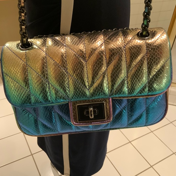 Karl Lagerfeld Paris Agyness (Mermaid Purse) Brand NEW must see gorgeous - Picture 11 of 14